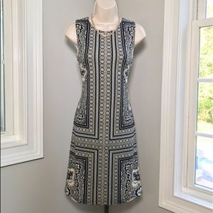 J McLaughlin Sophia Sleeveless Catalina Cloth Sheath Dress ~ Women’s XS